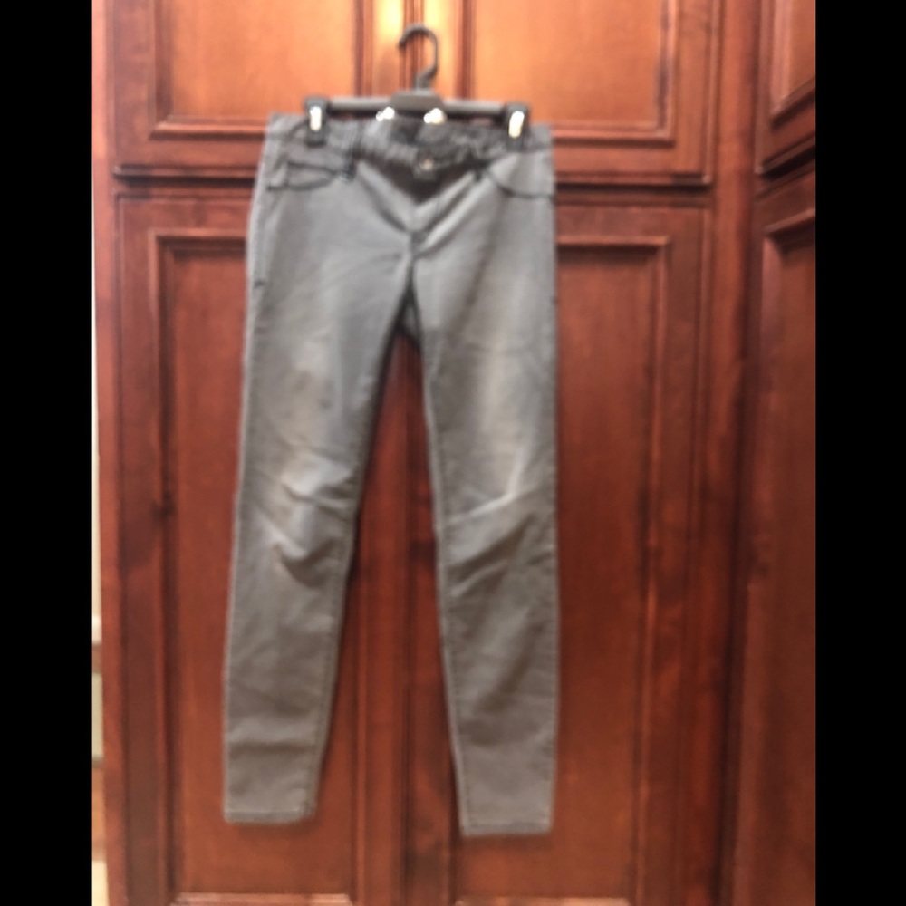Armani exchange light gray stretch jeans